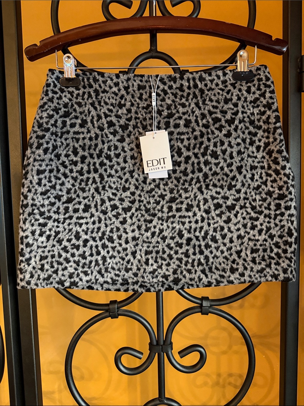 JASON WU Cheetah Print Miniskirt